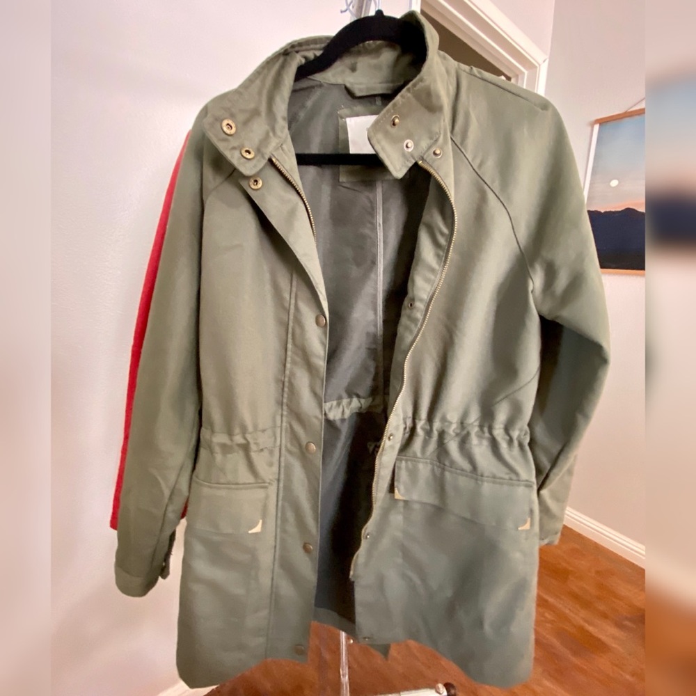 Light military-style jacket